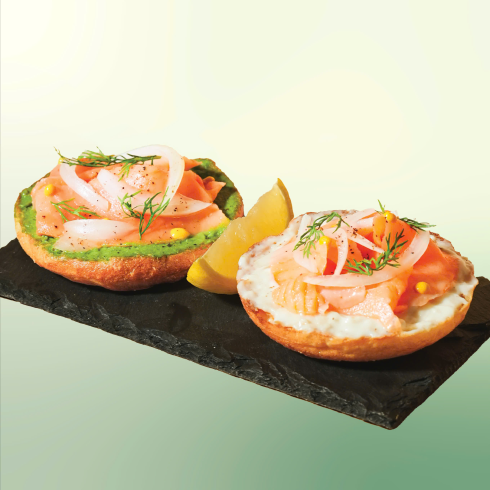 Bagel Cá Hồi